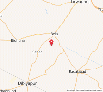 Map of Barha Devi, Uttar Pradesh