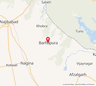 Map of Barhapura, Uttar Pradesh