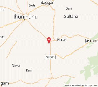 Map of Bari Dhani, Rajasthan