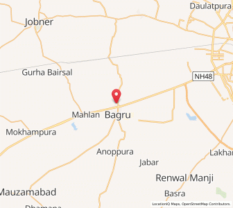 Map of Bari ka Khera, Rajasthan