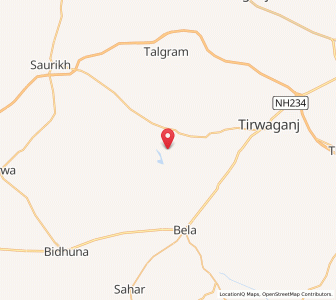Map of Bariamau, Uttar Pradesh