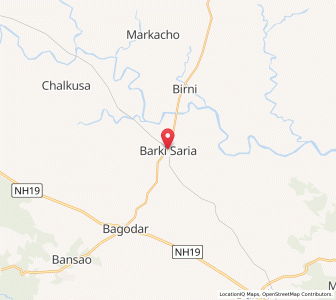 Map of Barki Saria, Jharkhand