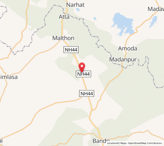 Map of Barodia Kalan, Madhya Pradesh