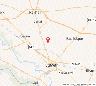 Map of Baroli Baidpur, Uttar Pradesh