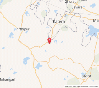 Map of Baron, Madhya Pradesh