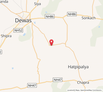 Map of Barotha, Madhya Pradesh