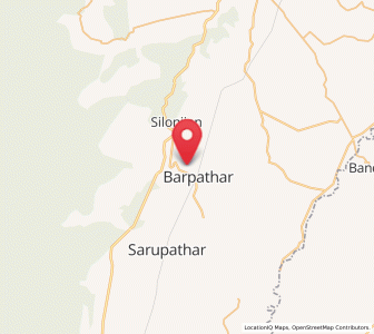 Map of Barpathar, Assam