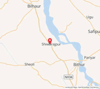 Map of Barrajpur, Uttar Pradesh