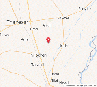 Map of Barsalu, Haryana