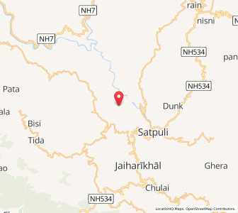 Map of Barsuri, Uttarakhand