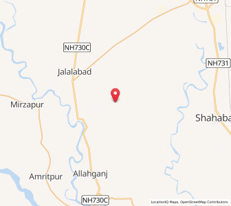 Map of Bartara, Uttar Pradesh
