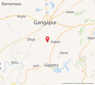Map of Barthun, Rajasthan