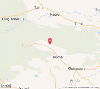 Map of Baruhatu, Jharkhand