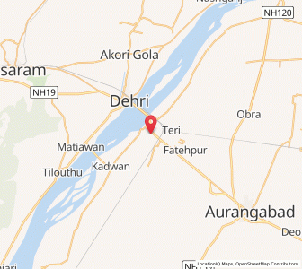 Map of Barun, Bihar