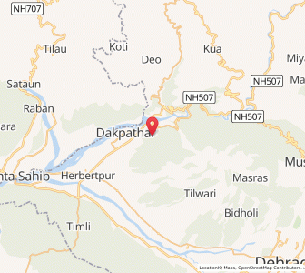 Map of Baruwala, Uttarakhand