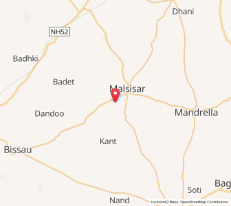 Map of Barwa ki Dhani, Rajasthan