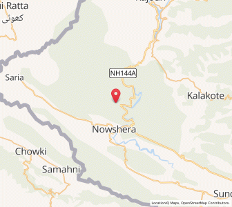 Map of Barwali, Kashmir