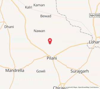 Map of Bas Mamraj, Rajasthan