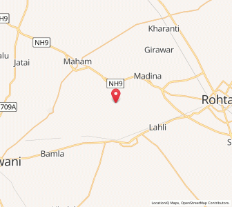 Map of Basana, Haryana