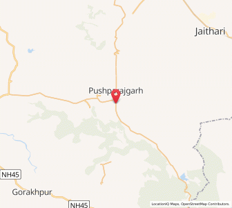 Map of Basania, Madhya Pradesh