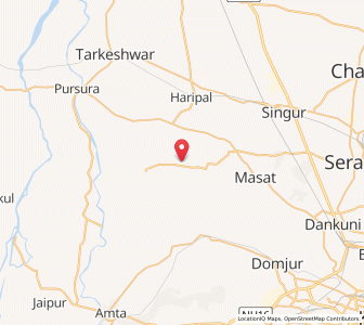 Map of Basantapur, West Bengal