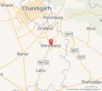 Map of Basi, Punjab
