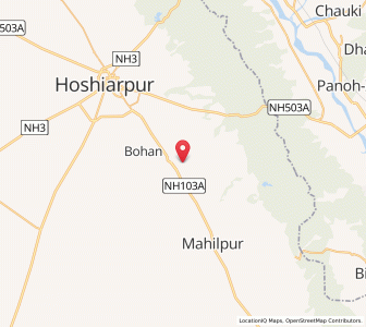 Map of Basi Kalan, Punjab