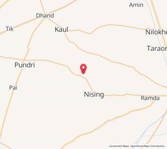 Map of Bastali, Haryana