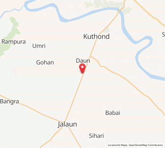 Map of Bastepur, Uttar Pradesh