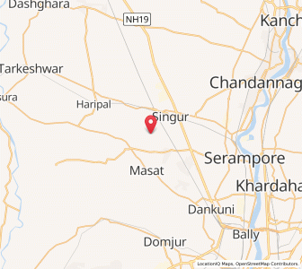 Map of Basubati, West Bengal