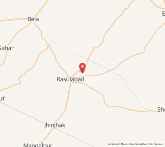 Map of Bat Purwa, Uttar Pradesh