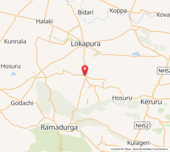 Map of Batakurki, Karnataka