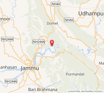 Map of Batal, Kashmir