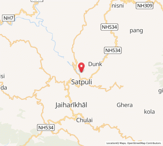 Map of Batkholu, Uttarakhand