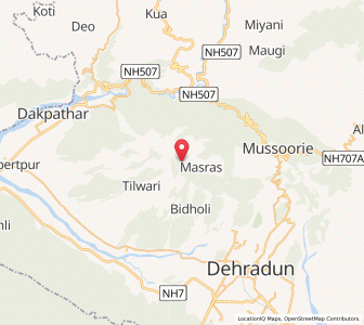 Map of Batoli, Uttarakhand