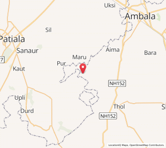 Map of Batrohan, Haryana