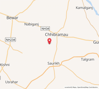 Map of Batua, Uttar Pradesh