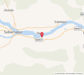 Map of Baunsuni, Odisha