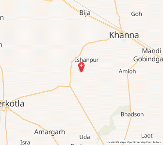 Map of Baupur, Punjab