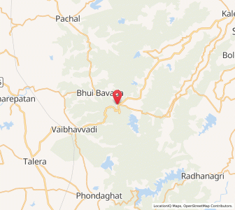 Map of Bavda, Maharashtra