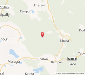 Map of Bayakapeta, Andhra Pradesh