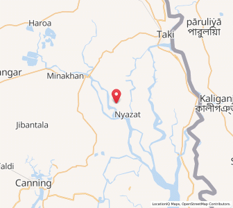 Map of Bayarmari, West Bengal