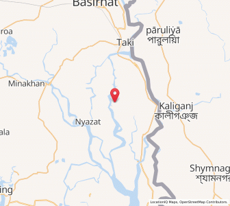 Map of Baylani, West Bengal