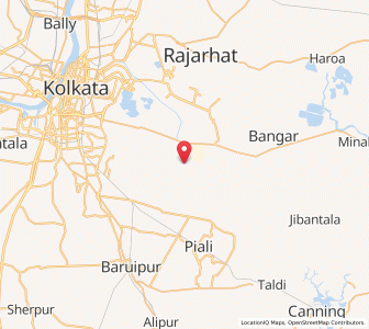 Map of Baynala, West Bengal