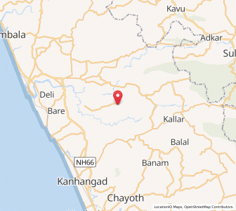 Map of Bedadka, Kerala