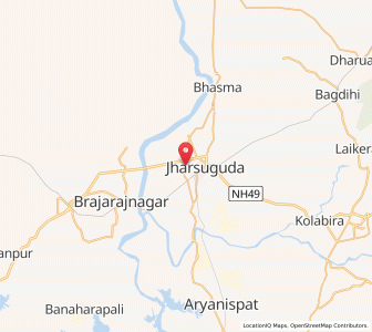 Map of Beherapat, Odisha