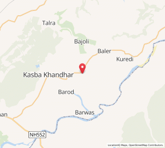 Map of Behraonda, Rajasthan