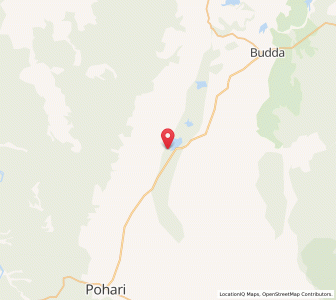 Map of Behrar, Madhya Pradesh