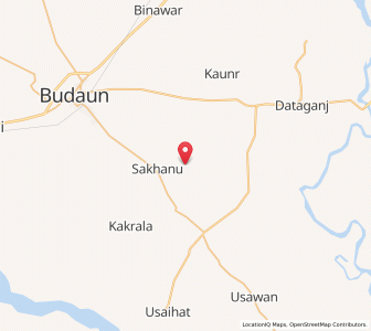 Map of Behta Aiman, Uttar Pradesh