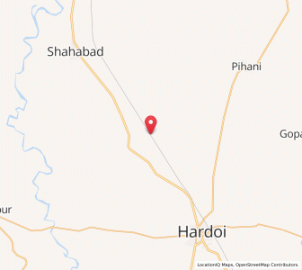 Map of Behta Gokul, Uttar Pradesh